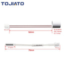 2/6/10pcs Ceramic Heating Tube Thermistor Cartridge Sensor For Creality K1/K1 Max High-speed Printing 24V60W Heating Tube