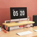 30/40/50cm Monitor Raised Shelf Office Laptop Bracket Desktop Computer  Stand Desktop Rack Home Storage Holders Organizer