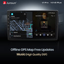 Junsun V1pro 安卓自动收音机，适用于雷诺 Master 日产 NV400 欧宝 Movan 无线 Carplay 4G 汽车多媒体 GPS 2din 汽车收音机