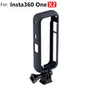 Insta360 X4 X3 ONE X2 精准开孔全保护外壳相机保护框，适用于 Insta360 ONE X2 X3 X4 全景相机
