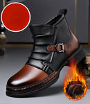 The Iron Archive | Men's Retro Zipper Ankle Boots