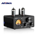 AIYIMA T9 HiFi Bluetooth 5.0 Vacuum Tube Amplifier USB DAC Stereo Amplificador COAX OPT Home Audio Power Amplifier VU Meter 100W