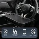Multifunctional Car Steering Wheel Tray With Car Gap Organizer Work Computer Desk Drink Coffee Stand Food Laptop Holder Interior