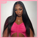 Lafino 30 Inch Lace Front Wig Human Hair 13x4 Lace Front Human Hair Wig Straight Hd Lace Frontal Wig 13x6 Black Wig For Women