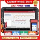 LAUNCH X431 PRO3S+ ELITE 汽车诊断工具 J2534 编程 拓扑图 ECU 编码 汽车 OBD OBD2 扫描仪 CANFD/DoIP/FCA