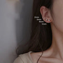 2-6mm Pure Sterling Silver Small Ball Stud Earrings for Women Girls Rook Helix Tragus Standard Lobe Daith Piercing  Jewelry gift