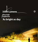 The Ember Field | 3500-Lumen COB Lantern with Magnetic Base and Hook