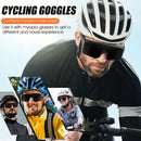 WEST BIKING 可套近视镜偏光太阳镜 UV400 户外驾驶防眩光变色墨镜