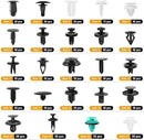 800pcs-100Pcs Car Fastener Clip Kit Fender Rivet Clips Auto Body Push Retainer Pin Rivet Bumper Door Trim Panel Retainer Repair