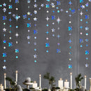 Gold 30th Happy Birthday Party Paper Banners Decorations Number 30 Year Old Circle Dots Twinkle Star Garlands Hanging Backdrops