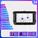 适用于大众POLO GOLF 5 6 Plus PASSAT B6 JETTA TIGUAN TOURAN SHARAN SCIROCCO CADDY 西雅特 Carplay 音频立体声 GPS 的安卓14车载收音机