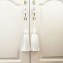 2Pcs Hanging Rope Tassels Sewing Bang Silk Fringe Trim Key Tassel for DIY Curtain Accessories Home Decoration Fringe Bag Gift