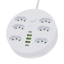 Line Filter, Electric Extension, Socket Extension, Socket Adapter, From Brazil, Coibeu, 10A, 110-220V, Usb Socket