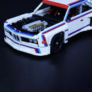 NEW Technical MOC-189726 3.0 CSL IMSA 1975 1:8 Scale M3 E30  Building Block Sports Car Assembly DIY Toy Boys Birthday Gifts