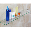 【Lifeideas】40/50/60cm Shelf Tempered Glass 6MM Thick Storage Organizer Wall Mounted Bathroom