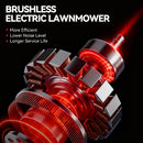 The Sward Sentinel | 4000W Brushless Cordless Lawn Mower & Grass Trimmer