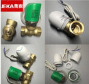 230V NO NC electric thermal actuator valve head for thermostat manifold underfloor heating radiator normally opened closed