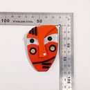 FishSheep Abstract Acrylic Geometric Face Figure Brooches for Women Handmade Big Multicolor Irregular Feature Brooch Pins Gifts