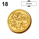 Irregular Lacquer Seal Head Retro Stamp Diy Scrapbooking Crafts Invitation Letter Decor Wax Seal Christmas Valentine's Day Theme
