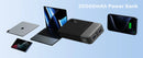 Portable Power Bank 20000mAh, JUOVI 35W Portable Charger, Battery Pack Fast Charging, PD3.0 QC4.0 External Phone Battery Pack