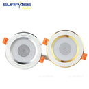 LED Smart Music Lamp Intelligent Background Music Light Ceiling Speakers With Adjused Lights Smart Bluetooth Downlight Speaker