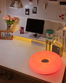 Bauhaus Table Lamp USB Plug Bedroom Bedside Lamp Living Room Dining Room Decoration Donut Ambient Light