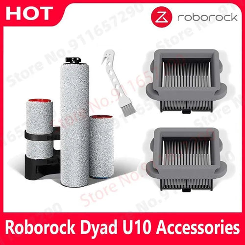 Roborock Dyad U10 WD1S1A Wireless Floor Scrubber Vacuum Cleaner Parts Detachable Roller Brush Washable HEPA Filter Accessories