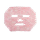 Rose Quartz Face Mask Cold Therapy Skin Care Tools Facial Cooling Massager Wrinkle Removal 100% Natural Jade Crystal Sleep Mask