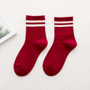 Thickness Funny Novelty Cute Cotton Loose Striped Men Long Socks Fashion Street Couple High-quality Youth Sock