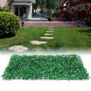 The Evergreen Veil | 60×40cm Artificial Boxwood Hedge Privacy Screen Panels, 12-Piece Set