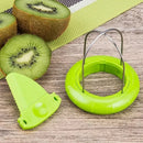 Fast Fruit Kiwi Cutter Peeler Slicer Kitchen Gadgets Stainless Steel Kiwi Peeling Tools Kitchen Creative Fruit Peeler