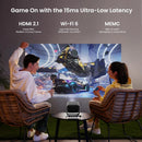 Global Version JMGO N1 Ultra Triple Laser Projector 4K UHD 2200CVIA Lumens With Gimbal 3D Wi-Fi 6 Beamer Cinema for Home Theater