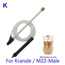 Pressure Washer SandBlasting Kit Wet Sandblaster Lance Nozzle for Karcher Huter Interskol Lavor Parkside High Pressure Washer