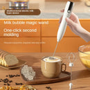 Portable Rechargeable Electric Milk Frother Foam Maker Handheld Foamer High Speeds Whisk Cappuccino Mixer Coffee Wand whisk