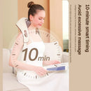 8D Neck and Shoulder Massager Electric Air Compress Kneading Multifunctional Back Massager Massaging Multiple Parts of the Body