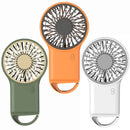 Handheld Small Fan Mini Portable Hook USB Charging Desktop Office Student Summer Heat Relief Silent Handheld Fan