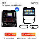 AWESAFE PX9 车载收音机 适用于 雷诺 Clio 4 2012-2019 无线 Carplay 屏幕 安卓自动立体声 GPS 导航 FM RDS BT SWC