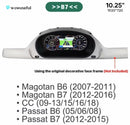 适用于大众尚酷 捷达 高尔夫6 7 MK7 帕萨特 B8 B7 改装汽车收音机仪表盘 12.3寸液晶数字仪表盘 驾驶舱