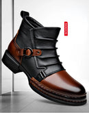 The Iron Archive | Men's Retro Zipper Ankle Boots