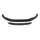 Magickit For BMW G07 X7 M Sport 2023+ Glossy Black Front Shovel Kit Bumper Guard Front Bumper Lip Splitter 2024 Splitter Kit