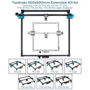 Two trees Laser Engraving Aluminum Profile Frame 600x600mm Laser Engraver Upgrade Kit For TTS-55 TTS-10 Pro CNC Laser Parts
