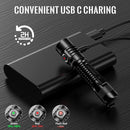 New Sofirn SP31 V3.0 Tactical LED Flashlight with Dual Switch USB C 18650 Rechargeable Power Indicator 6000K 5000K Torch