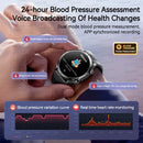 The BioPulse Pro | AMOLED Health Smartwatch — ECG, Blood Pressure & AI Body Scan