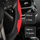 1Pair Universal Car Steering Wheel Cover Booster Anti Slip Suede Leather Steering Wheel Protector for Decoration Car Accessories