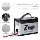 2pcs Zeee Lipo Bag Fireproof Explosionproof Portable RC Car Lipo Battery Storage Safety Bag Specialized Fire Safe Guard Bag