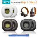 KUTOU 2Pcs Replacement Earpads For Marshall Major 1 2 Headphones Ear Pads Cushion Cover Major II I  Foam Pad Repair Parts