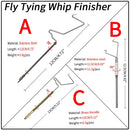 Vampfly 1PCS Fishing Fly Tying Whip Finisher Bobbin Holder Bobbin Threader Bodkin Needle Nymph Midge Streamer Fly Tying Tools