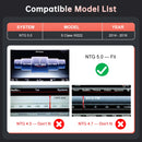适用于梅赛德斯奔驰S级W222 W217（2014-2018）的无线CarPlay，带Android Auto、镜像链接、隔空播放和车载播放功能