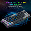 61 Keys Mechanical Keyboard Game Keypad RGB Backlight Type-C USB Wired Waterproof  60% PC Gaming Keyboard for PC Desktop Laptop