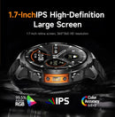 The Milestone Recon | 1.7'' HD GPS Military Smartwatch with Flashlight